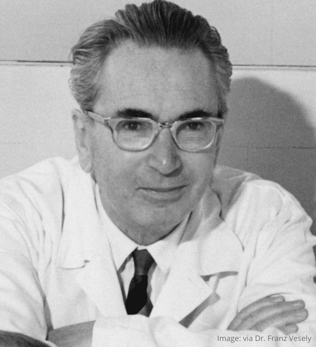 Portrait Viktor E. Frankl Image: via Dr. Franz Vesely